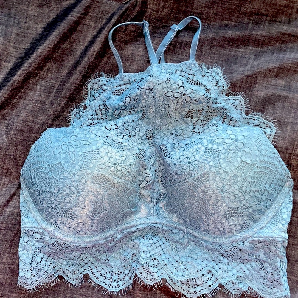 Grey PushUp Bra